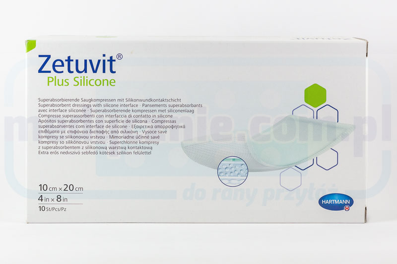 Zetuvit Plus silicon 10*20cm 1pc